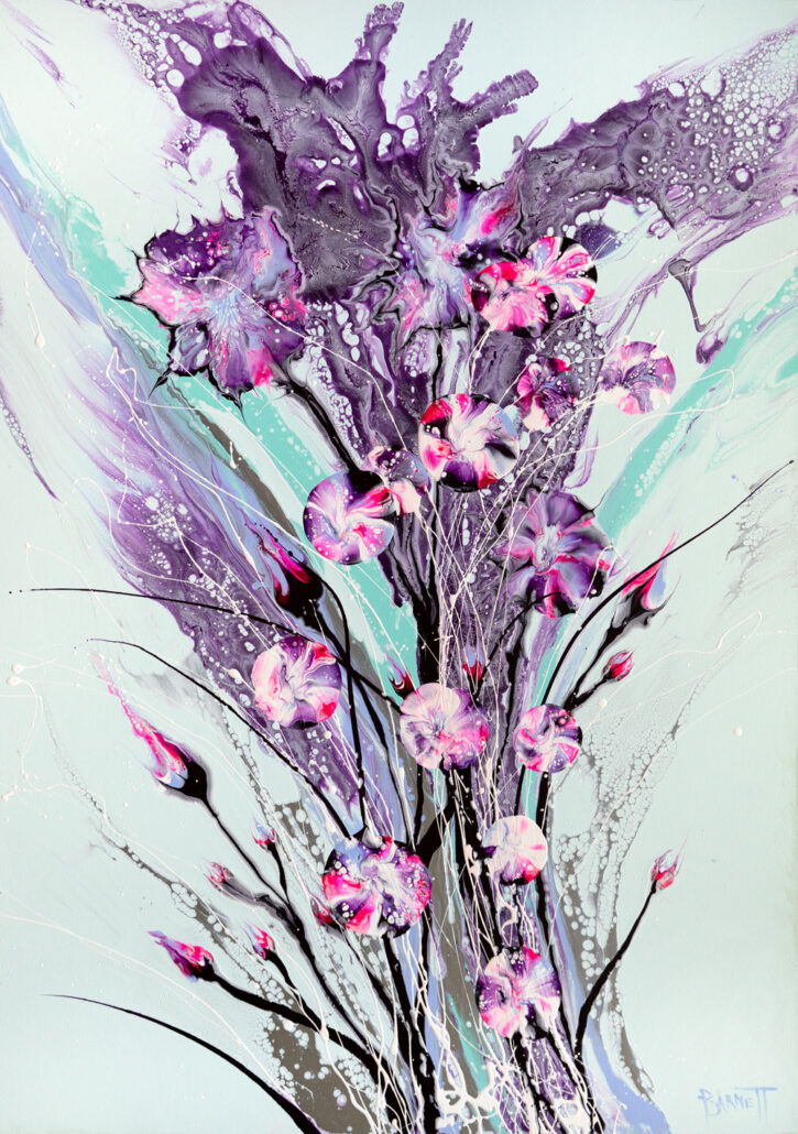 Glass Flowers Exploding - Gary Barnett